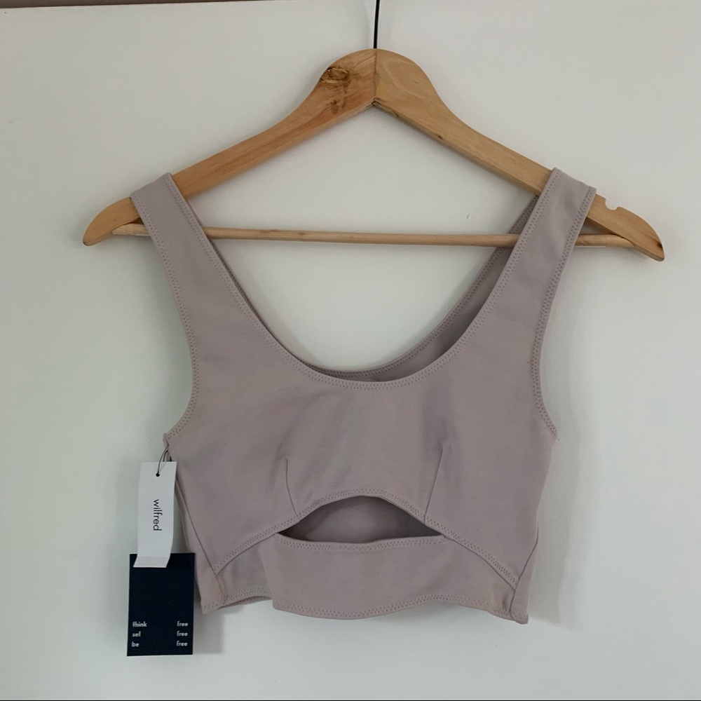 Aritzia Wilfred Free Shannan Bra Top